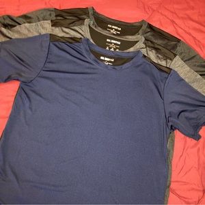 Real Essentials Dry-Fit Short Sleeve T-Shirt (3 pack)